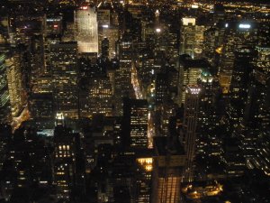 Vista desde la planta 86 del Empire State Building, Nueva York / Foto: Ana B. González Carballal